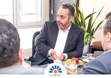 دکتر سیدصابر امامی مدیرعامل گروه داده‌پردازی پارسیان از شرکت معتمد اول سام بازدید کرد