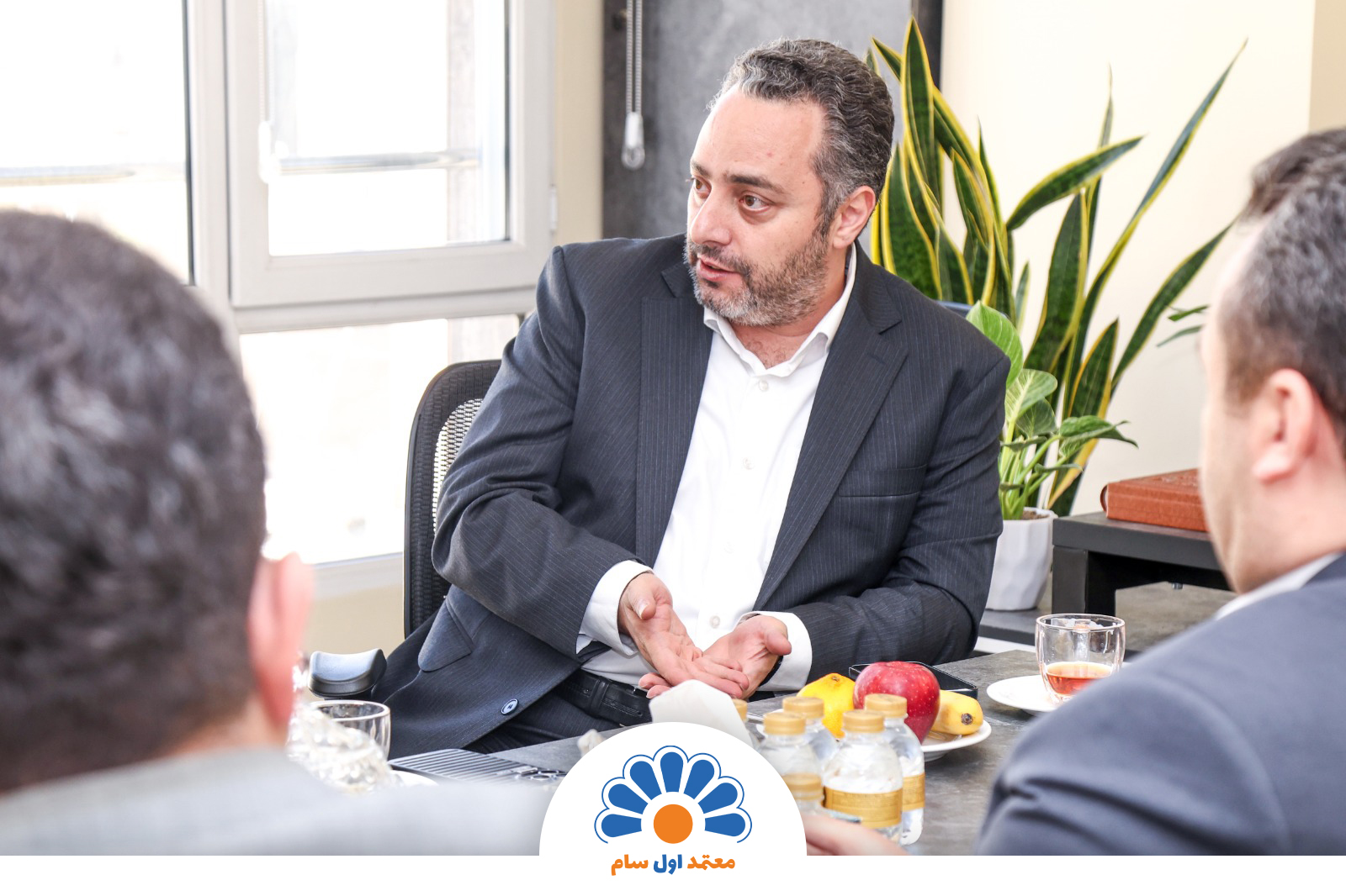 دکتر سیدصابر امامی مدیرعامل گروه داده‌پردازی پارسیان از شرکت معتمد اول سام بازدید کرد